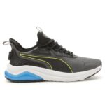 PUMA Men's Amplifier Shoes Sneaker, Cool Dark Gray-Electric Lime-Black-Team Royal Ah25, 10 - Image 2