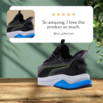 PUMA Men's Amplifier Shoes Sneaker, Cool Dark Gray-Electric Lime-Black-Team Royal Ah25, 10 - Image 4