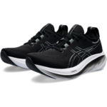 ASICS Men's Gel-Nimbus 26 Running Shoes, 10, Black/Graphite Grey