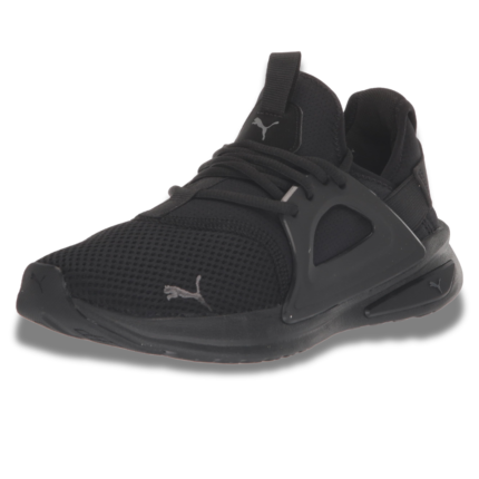 PUMA Men's Softride Enzo Evo Lace Up Sneaker Black 10.5 Medium US